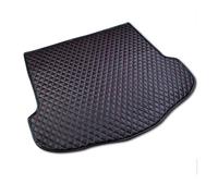 Cuir Tapis Coffre Voiture Compatible avec Land Rover Range Vogue L405 2013-2021 Tapis De Coffre Coloré sur Mesure Accessoires Intérieurs(Noir Rouge)