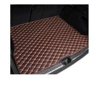 Cuir Tapis Coffre Voiture Compatible avec Nissan Murano Z52 P42M 2015-2023 Tapis De Coffre sur Mesure Imperméables Revêtement Sol Intégré(Camel)