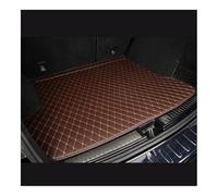 Cuir Tapis Coffre Voiture Compatible avec Nissan Tiida 2011-2015 2017 2018 2019 2020 2021 2022 Tapis De Coffre Voiture Personnalisé en Cuir PU(Coffee,2011-2015)