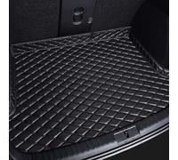 Cuir Tapis Coffre Voiture pour BMW X5 2019-2024, Tapis de Coffre sur Mesure Imperméable Antidérapant Doublure Anti Rayures Accessories,A/Black
