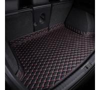Cuir Tapis Coffre Voiture pour Land Rover Evoque Cabriolet 2016-2023, Tapis Imperméable AntidéRapant Accessoires Intérieur de Voiture Protection Accessoires,BlackRed