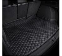 Cuir Tapis Coffre Voiture pour Maserati Ghibli 2014 2015 2016 2017 2018 2019 2020, Tapis de Coffre de Voiture Antidérapant Imperméable Protection Coffre Cargaison Accessoires Intérieur de Voiture