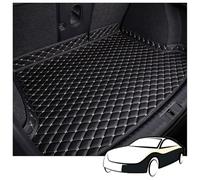 Cuir Tapis Coffre Voiture pour Mercedes Benz G Klasse W464 2019-2024, Tapis De Coffre De Voiture Protection Antidérapant Voiture Tapis De Coffre Coffre Tapis Coussin,B/Black and White