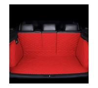 Cuir Tapis Coffre Voiture pour RS 4 Avant 2018-2019 pour 5 Hatchback 2019-2024 Doublure De Coffre À Couverture Complète Automatique(Racing Red,for RS 5 Hatchback)