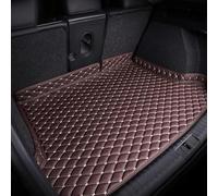 Cuir Tapis Coffre Voiture pour Toyota Crown 2015-2018, Coffre Tapis Anti Rayures Protection AntidéRapant Imperméable Accessoires,Brown