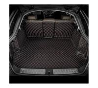 Cuir Tapis Coffre Voiture Tapis De Coffre Voiture Personnalisé À Couverture Complète Doublure Chargement Intérieure Compatible avec BMW X3M X4M 2019 2020 2021 2022(Noir Rouge)