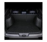 Cuir Tapis Coffre Voiture Tapis De Coffre Voiture sur Mesure en Cuir Artificiel Imperméable Compatible avec Nissan Qashqai J11 J12 Kicks X Trail T31 T32 March Patrol Y61 Y62(Noir)