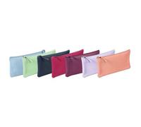 CUIR TEINTÉ Assorties Trousse plate 22x11 cm