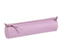 CUIR TEINTÉ Trousse Ø5,5x22 cm Lilas
