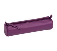 CUIR TEINTÉ Trousse Ø5,5x22 cm Violet