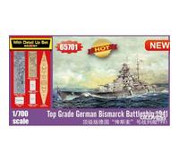 Cuirassé Allemand Bismarck Haut De Gamme - Maquette De Bateau I Love Kits 9335701-I Love Kit