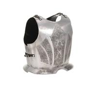 Cuirasse d armure corporelle chevalier médiéval Argenté Acier