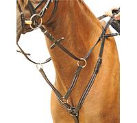 Collier de chasse pour cheval HKM Marron Poney