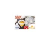 Cuiseur à oeuf GENERIQUE Cuire vos oeufs durs sans coquille ( Lot de 6) + 1 séparateur d'?ufs