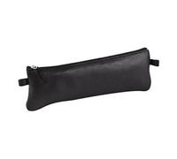Clairefontaine CUIRISE - Trousse - cuir véritable - noir Noir G
