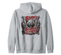 Cuirs en Peau d'ours de Bjorn, Viking Bear Rage Sweat à Capuche