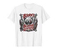 Cuirs en Peau d'ours de Bjorn, Viking Bear Rage T-Shirt