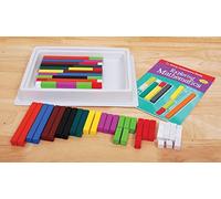 Cuisenaire Rods Intro Set 74pk Plastic -- Case Of 3