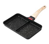 Cuiseur à crêpes - Amovible, antiadhésif, léger M | Mini poêle à crêpes, appareil de barbecue compact pour petit déjeuner, facile à nettoyer, pour cuisiner le petit déjeuner