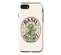 Cuiseur à Herbes Vintage Basil Instinct, Design Jardinier Coque pour iPhone SE (2020) / 7/8