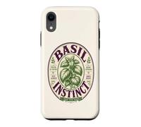 Cuiseur à Herbes Vintage Basil Instinct, Design Jardinier Coque pour iPhone XR