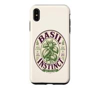 Cuiseur à Herbes Vintage Basil Instinct, Design Jardinier Coque pour iPhone XS Max