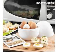 Cuiseur à Oeufs - InnovaGoods - Boilegg - Aluminium et PP - Capacité 4 oeufs - Design fonctionnel