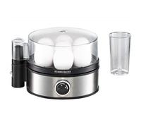 Cuiseur à oeufs - ROMMELSBACHER - ER 400 - 7 oeufs - 400W - Acier inoxydable - Noir