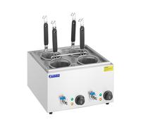Royal Catering RC-0042 Cuiseur à pâtes (4 paniers, Puissance : 3 000 W, Plage de température : 30 - 110 °C)