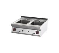 Cuiseur à pâtes électrique 16 + 16 l sans soubassement 400 V VT 70/08 E Redfox