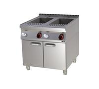 Cuiseur à pâtes électrique 33 + 33 l avec soubassement 400 V VT 90/80 E Redfox