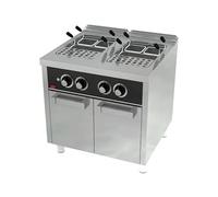 Cuiseur à Pâtes Gaz 2x25 Litres Série 750 sur Placard - Hr Fainca