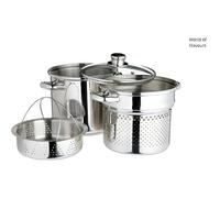 Cuiseur à Pâtes - Kitchen Craft - Inox - 5 Litres - Économie d'énergie - Tous feux compatibles