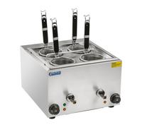 Cuiseur à pâtes pour la cuisson des pâtes et des raviolis, 2 chambres