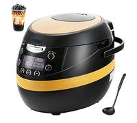 Cuiseur à Perles De Tapioca Professionnel, 6L/8L, Entièrement Automatique, Avec Panneau Tactile Intelligent Et Contrôle De La Température, Machine à Thé Au Lait Perlé Antiadhésive 8L