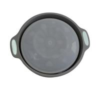 Cuiseur à pop-corn en silicone - Bol à pop-corn de cuisine avec poignée - Machine à collation pliable pour micro-ondes - 24,8 x 20,6 x 6,1 cm - Outil de soirée cinéma pour , adolescents