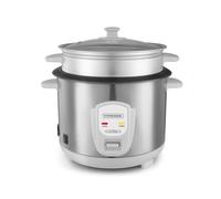 Cuiseur à Riz 1.8l Avec Cuve Métal Et Panier Vapeur Japan X Kitchencook Gris