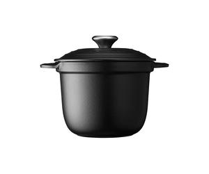 Cuiseur à riz 18 cm Le Creuset Fonte 41110180000460 Noir Mat