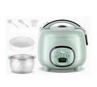 Cuiseur à riz (2-5L) Cuiseur à riz for dortoir à domicile, pot intérieur antiadhésif en céramique, for 1 à 8 personnes, alimentation 220-240 V US/EU(3l)