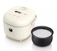 Cuiseur à riz, 4 tasses non cuites, 6 fonctions de cuisson, technologie avancée Fuzzy Logic, garde au chaud 24 heures, idéal pour riz blanc, riz brun, quinoa, flocons d'avoine, soupe, gâteau