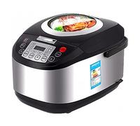 Cuiseur à Riz 5L avec Toit Ouvrant Intelligent, Cuisson Lente, Vapeur, Cuve Intérieure de Haute Qualité, Maintien au Chaud