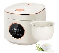 Cuiseur À Riz, 5L Low Carb Steamer with Multifunctional Operation Panel 8 Rice Cooking Functions, 5L Non Stick Ceramic Glaze, for White, Brown Rice, Porridge and Soup
