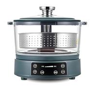 Cuiseur à Riz à Faible teneur en Sucre 3L, multicuiseur Vapeur numérique Intelligent 1500W avec Commandes tactiles pour Une Cuisson Rapide et Saine et l'élimination du Sucre (Vert)