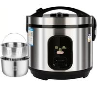Cuiseur à riz à faible teneur en sucre avec séparation de la soupe, pot intérieur en acier inoxydable 304 pour une cuisson saine