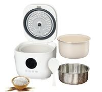 Cuiseur à Riz à Faible Teneur en Sucre, Cuiseur à Riz Portable De 3 L avec 5 Modes De Cuisson, Prise De Rendez-Vous Intelligente 24 H/24, Conservation De La Chaleur, Intérieur en Céramique émaillée