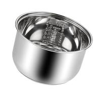 Cuiseur à riz anti-adhésif en acier inoxydable 304 - Chauffage uniforme à l'intérieur du bol - Accessoires de rechange pour pot intérieur de rechange