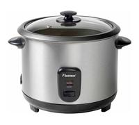 Bestron Kitchen Heroes ARC180 - Cuiseur à riz/cuiseur à vapeur - 1.8 litres - 700 Watt - acier inoxydable Acier inoxydable G