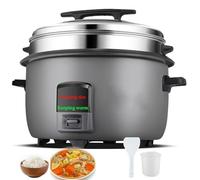Cuiseur à riz commercial de grande capacité 8L-45L, opération facile à une touche, parfait for les restaurants, cantines, buffets, équipements de cuisine commerciaux(B,10L)