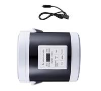 Cuiseur à riz convivial 12 V/24 V avec chauffage rapide | Boîte à déjeuner chauffante, chauffe-repas de 1,6 l pour voiture et maison