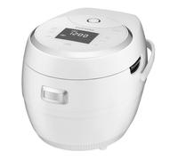 Cuckoo CR-1020F Cuiseur à riz blanc voyant lumineux, revêtement anti-adhésif, protection contre la surchauffe